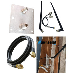 4G LTE Outdoor Antenna with Low-Loss Cable