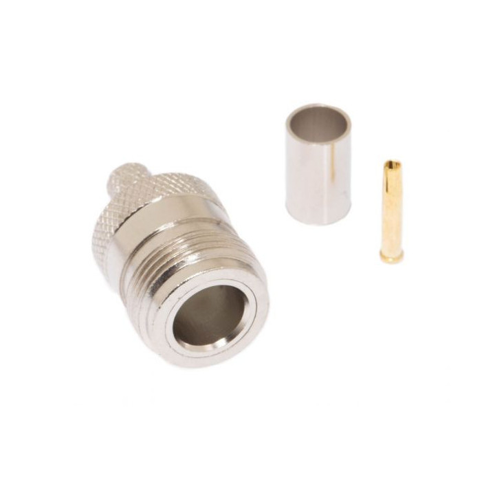 N Type Female Connector for LMR240 Cable