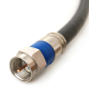 F Male to F Male RG6 Quad Shield 3GHz Cable