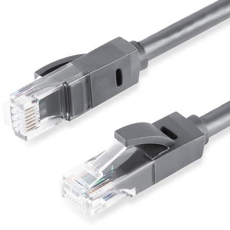 Wassalat Premium Cat 6 Cable, RJ45 / RJ45, Black