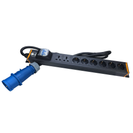 DNC-PDU8 – 32A / PDU 8 Outlet ( 2 universal + 6 Germany ) - Hospital Grade