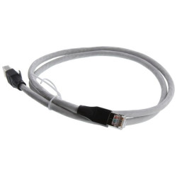 Wassalat Shielded Cat 6 Cable, RJ45 / RJ45 PVC Jacket, Gray