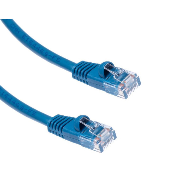 Cat6 Ethernet Patch Cable - Standard Boot Blue
