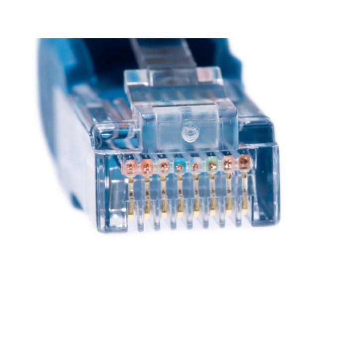 Cat6 Ethernet Patch Cable - Standard Boot Blue