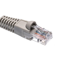 Cat6 Ethernet Patch Cable - Standard Boot Gray