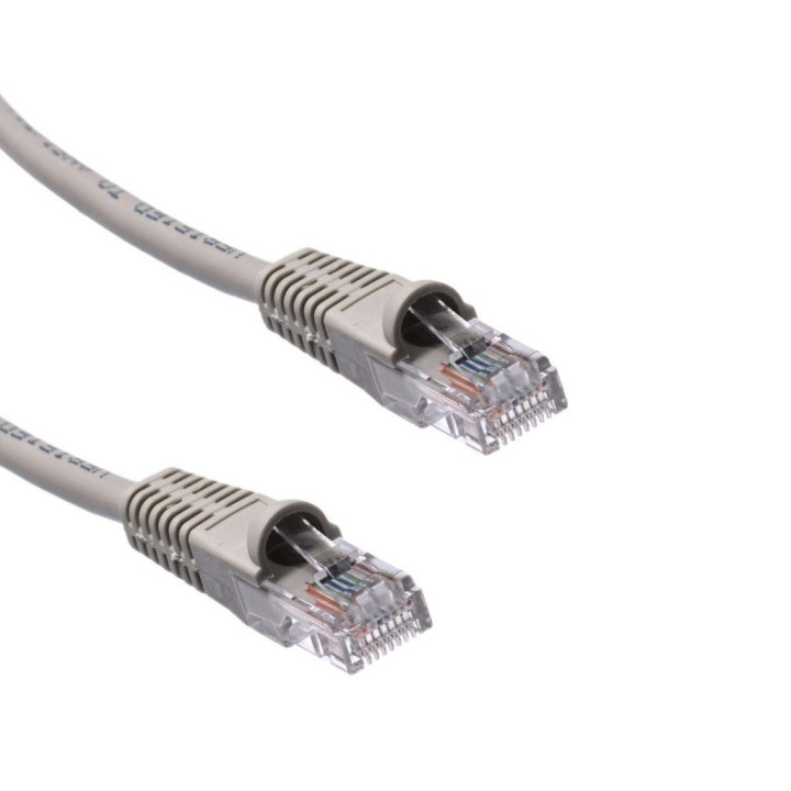 Cat6 Ethernet Patch Cable - Standard Boot Gray