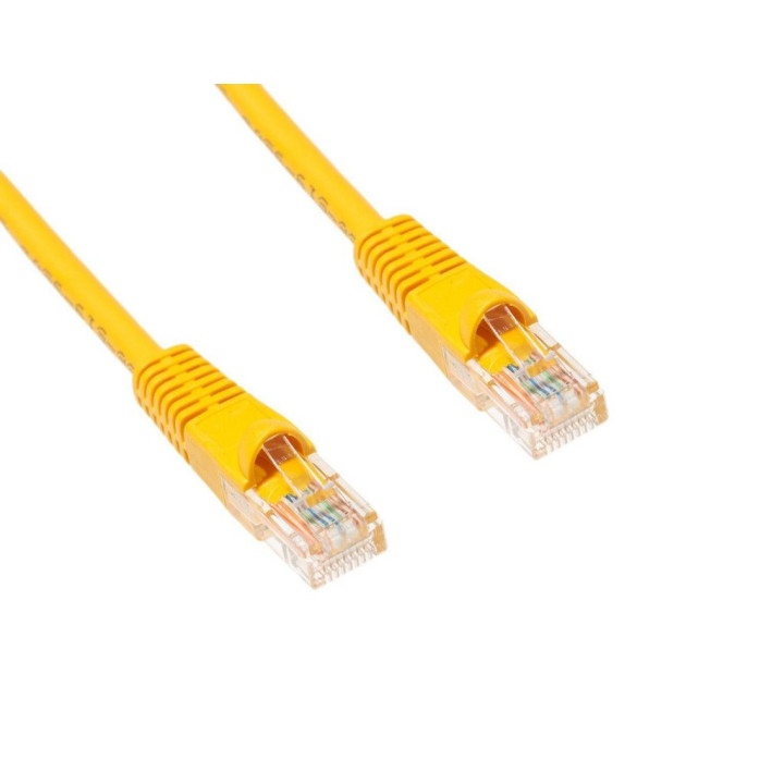 Cat6 Ethernet Patch Cable - Standard Boot Yellow