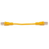 Cat6 Ethernet Patch Cable - Standard Boot Yellow