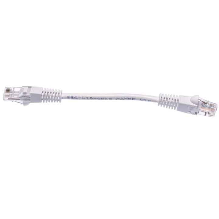 Cat6 Ethernet Patch Cable - Standard Boot White
