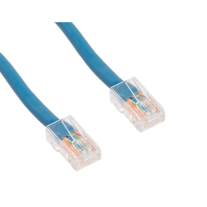 Cat6 Ethernet Patch Cable - No Boot Blue