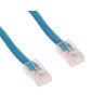 Cat6 Ethernet Patch Cable - No Boot Blue