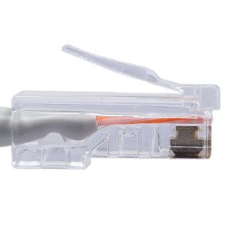 Cat6 Ethernet Patch Cable - No Boot Gray