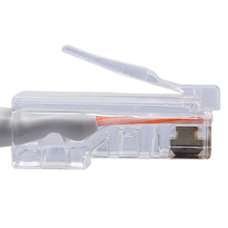 Cat6 Ethernet Patch Cable - No Boot Gray