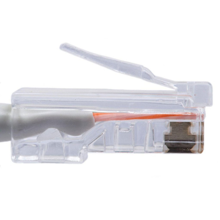 Cat6 Ethernet Patch Cable - No Boot Gray