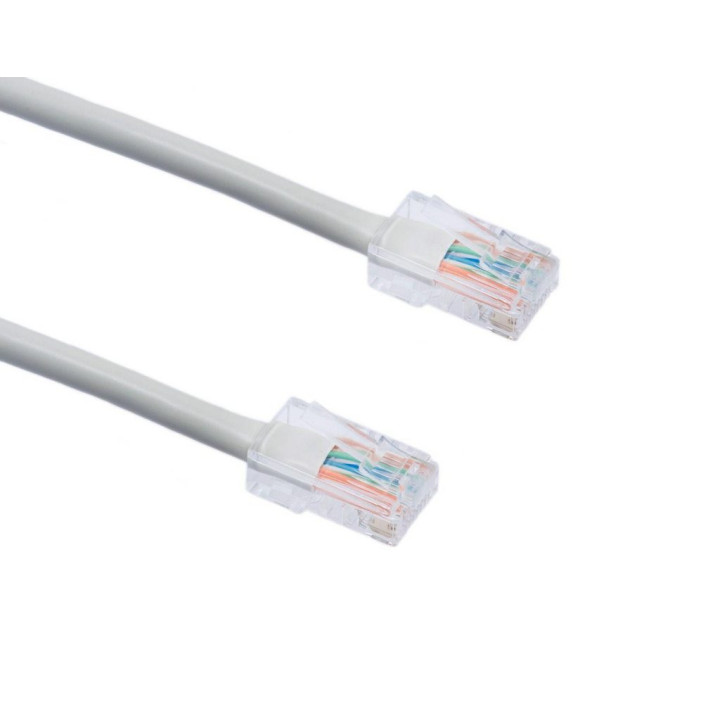 Cat6 Ethernet Patch Cable - No Boot Gray