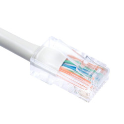 Cat6 Ethernet Patch Cable - No Boot Gray