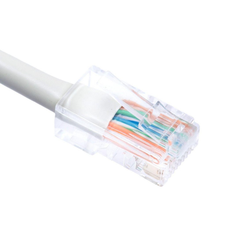Cat6 Ethernet Patch Cable - No Boot Gray