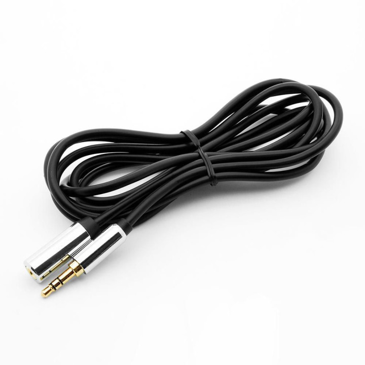 Premium 3.5mm Stereo Cable - Male/Female - 6 FT