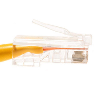 Cat6 Ethernet Patch Cable - No Boot Yellow