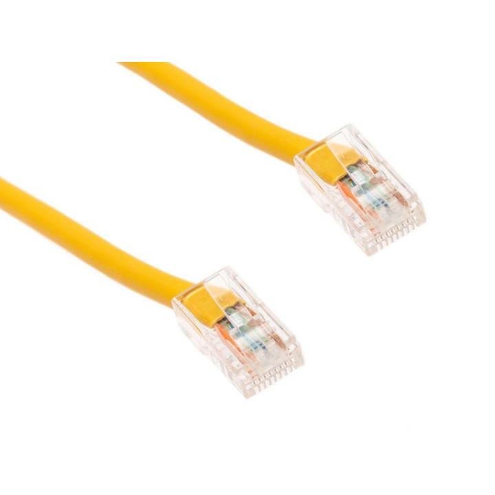 Cat6 Ethernet Patch Cable - No Boot Yellow