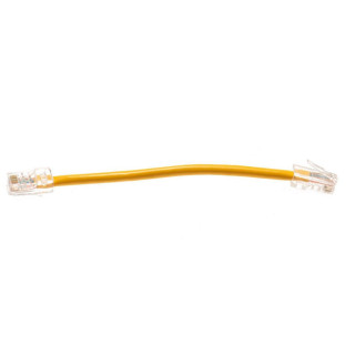 Cat6 Crossover Patch Cable Yellow