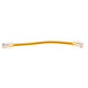Cat6 Crossover Patch Cable Yellow