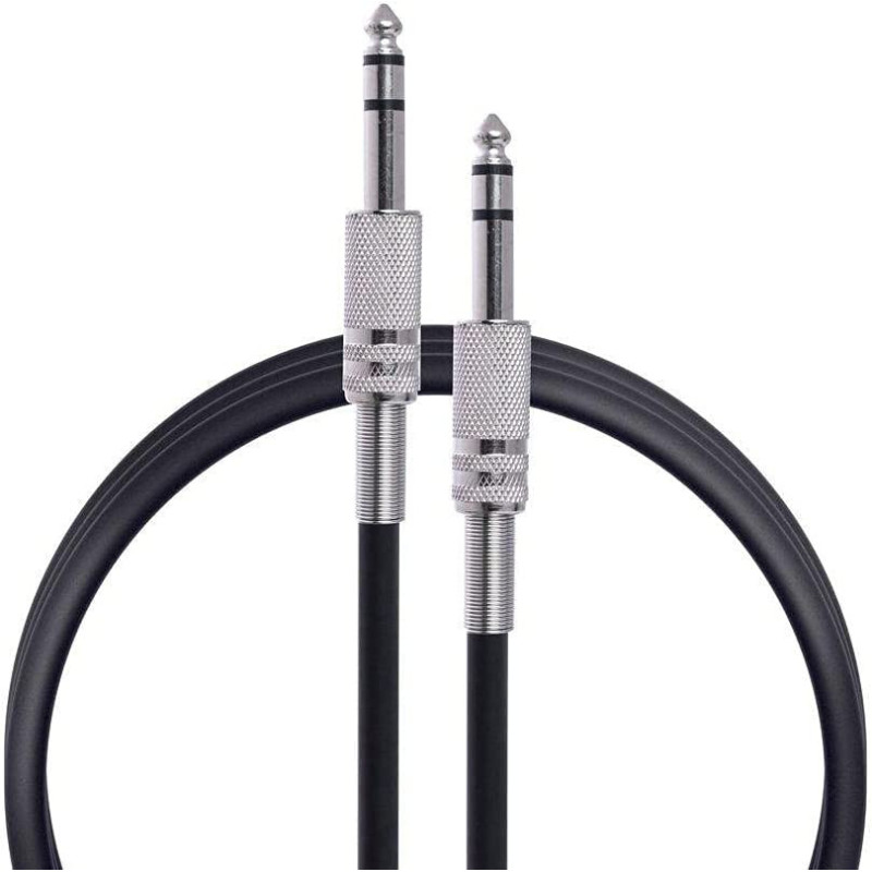 Pro-Audio 1/4 IN Stereo Cable - Male to Male