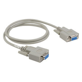 DB9 Female to DB9 Female Null Modem Serial Cable