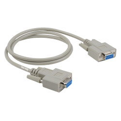 DB9 Female to DB9 Female Null Modem Serial Cable