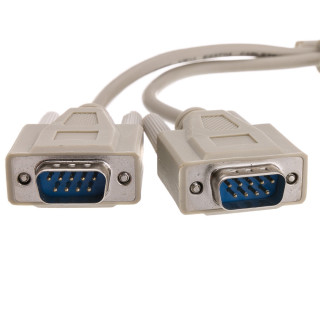 DB9 Male to DB9 Male Null Modem Cable