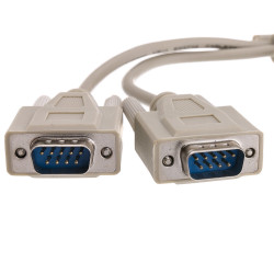 DB9 Male to DB9 Male Null Modem Cable