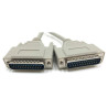 DB25 Male to DB25 Male Serial Cable
