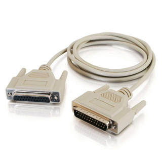 DB25 Male to DB25 Female Extension Serial Cable