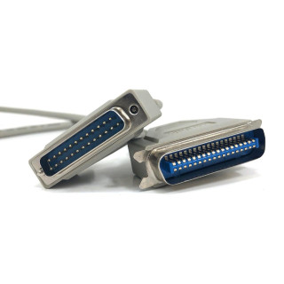 IEEE-1284 - DB25 Male to C36 Male Parallel Printer Serial Cable