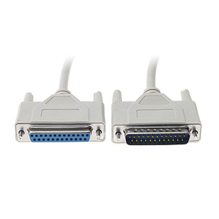 DB25 Male to DB25 Female Extension Serial Cable