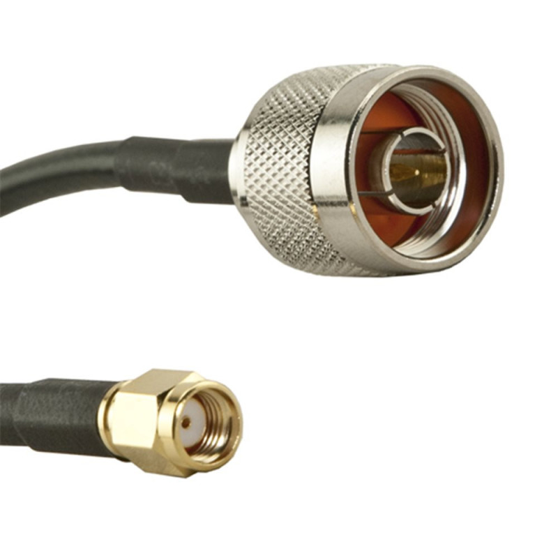 Wassalat SMA RP-Male To N Male Cable