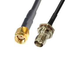 Wassalat SMA RP-Male To TNC Female Cable