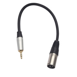 Wassalat 3.5mm Stereo Male to XLR 3 Pin Male Adapter