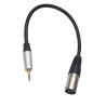 Wassalat 3.5mm Stereo Male to XLR 3 Pin Male Adapter