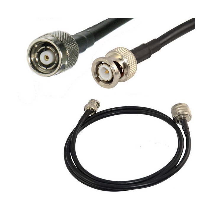 Wassalat Low Loss - 100  BNC Male To N RP-Male Cable