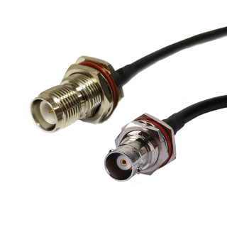 Wassalat Low Loss - 100  BNC Female To TNC RP-Female Cable