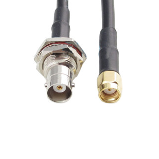 Wassalat Low Loss - 100  SMA Male To BNC Female Cable