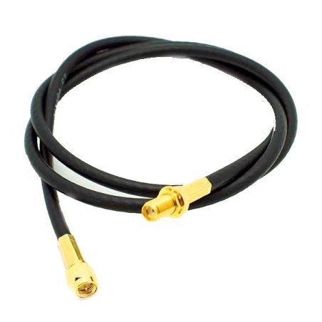 SMA Male To SMA Female Cable - Wassalat Low Loss - 100