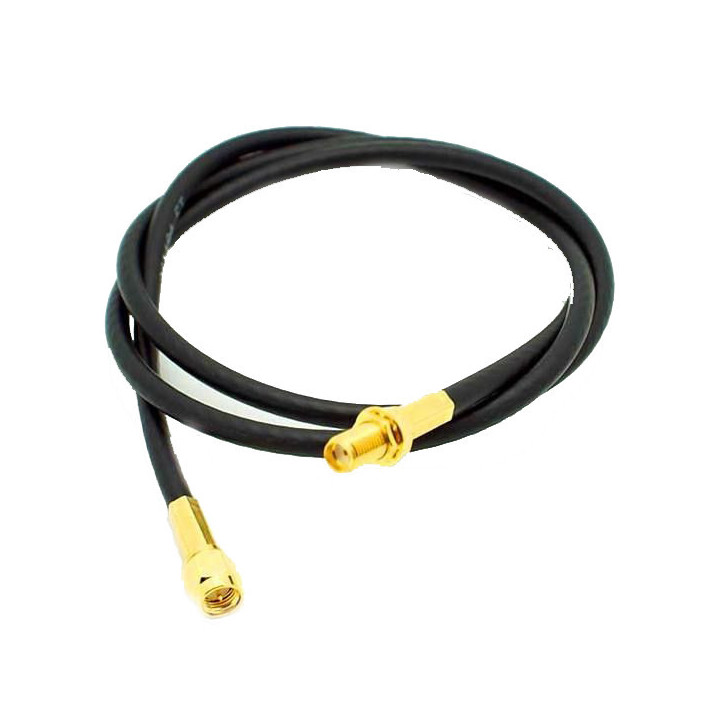 SMA Male To SMA Female Cable - Wassalat Low Loss - 100