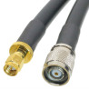 Wassalat Low Loss - 100  SMA Male To TNC RP-Male Cable