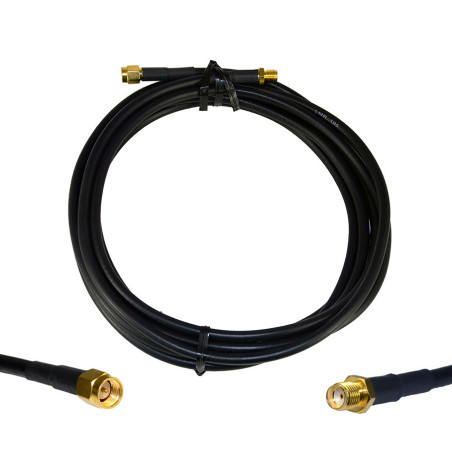 Wassalat Low Loss - 100  SMA Female To SMA Male Cable