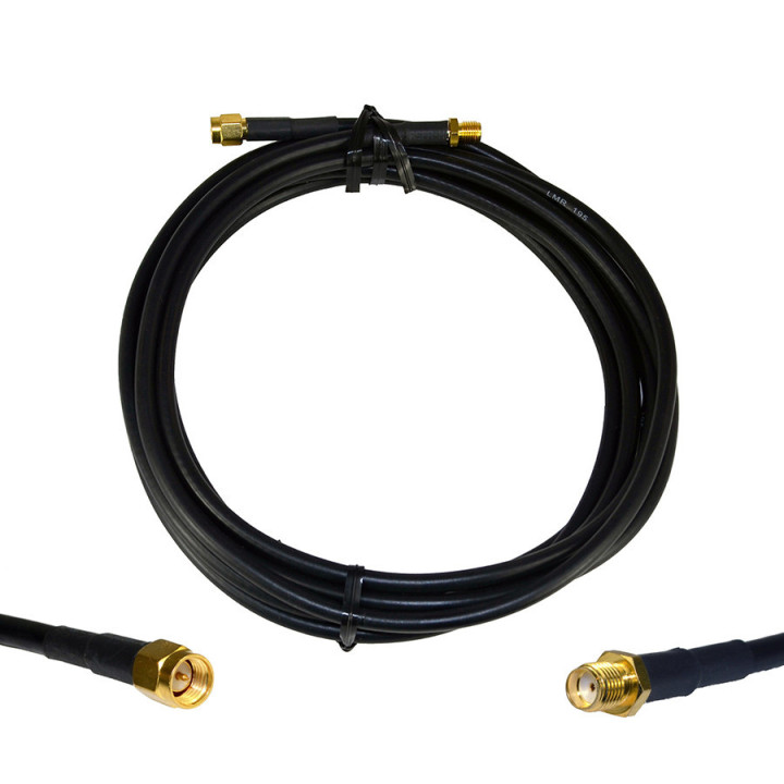 Wassalat Low Loss - 100  SMA Female To SMA Male Cable