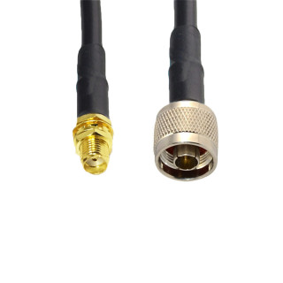 Wassalat Low Loss - 100  SMA Female To N Male Cable