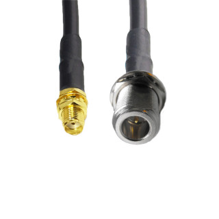 Wassalat Low Loss - 100  SMA Female To N RP-Female Cable