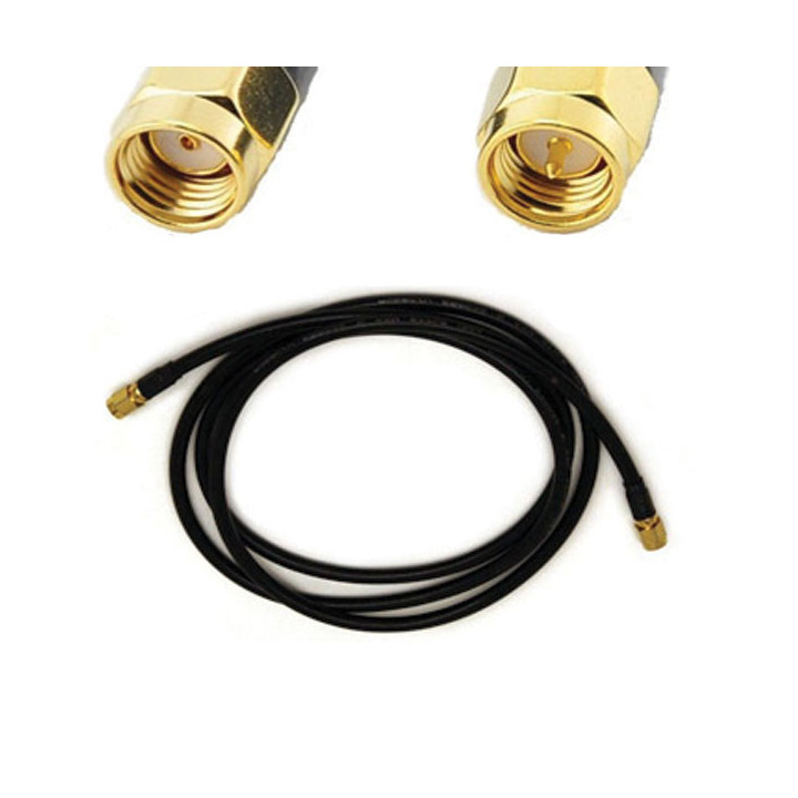 Wassalat Low Loss - 100  SMA RP-Male To SMA Male Cable
